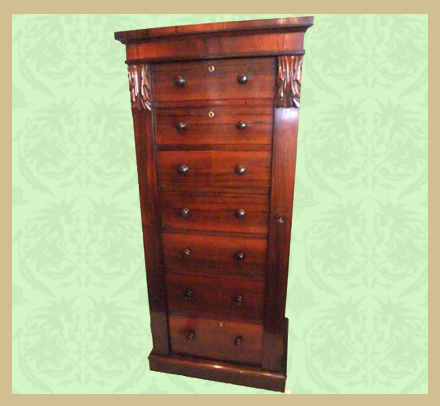 1-1.jpg Victorian Rosewood Wellington Chest - Image 1