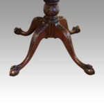 Large George V mahogany dining table - Image 9