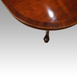 Large George V mahogany dining table - Image 5