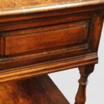 18th Century Oak Pot Board Dresser Base – Antique Sideboard with Brass Handles - Image 6