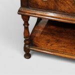 18th Century Oak Pot Board Dresser Base – Antique Sideboard with Brass Handles - Image 4