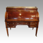 18thc. French mahogany cylinder desk