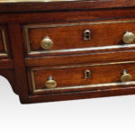 18thc. French mahogany cylinder desk - Image 12