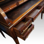 18thc. French mahogany cylinder desk - Image 10