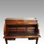 18thc. French mahogany cylinder desk - Image 7