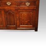 18thc. oak cupboard dresser - Image 2