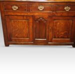 18thc. oak cupboard dresser - Image 5