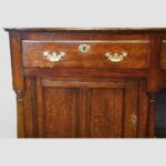 18th Century Oak Dresser Base with Wide Central Dog Kennel - Image 8