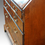 18thc. walnut bureau - Image 8