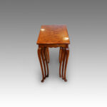 1930's walnut nest of tables - Image 5
