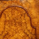 George V walnut tallboy - Image 10