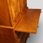 George V walnut tallboy - Image 8