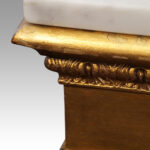 19thc. Empire gilt console table - Image 10