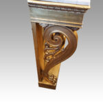 19thc. Empire gilt console table - Image 5