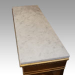 19thc. Empire gilt console table - Image 2