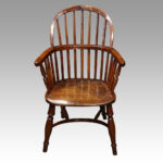 19thc. yew child's chair