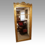 19thc gilt Regency full length mirror