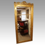 19thc gilt Regency full length mirror - Image 4