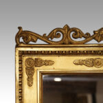 19thc gilt Regency full length mirror - Image 3