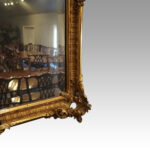 19thc gilt rectangular mirror - Image 8