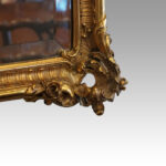 19thc gilt rectangular mirror - Image 9