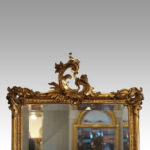 19thc gilt rectangular mirror - Image 2
