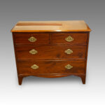 19thc mahogany chest of drawers