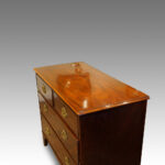 19thc mahogany chest of drawers - Image 3