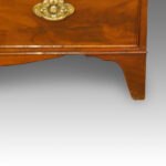 19thc mahogany chest of drawers - Image 5