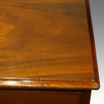 19thc mahogany chest of drawers - Image 6
