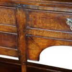19thc oak dresser base - Image 13