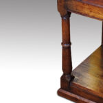 19thc oak dresser base - Image 11