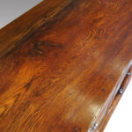 19thc oak dresser base - Image 5