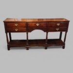 19thc oak pot board dresser - Image 9