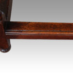 19thc oak  2 drawer side table - Image 10