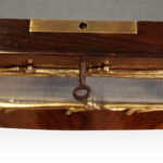 Large19thc rosewood curio cabinet - Image 11
