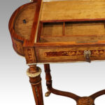 19thc French inlaid dressing table - Image 7