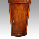 19thc. bow front pillar cupboard - Image 8
