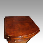 19thc. bow front pillar cupboard - Image 3
