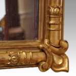 19thc. gilt 3 plate mirror - Image 7