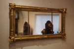 19thc. gilt 3 plate mirror - Image 4