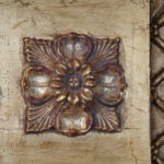 19thc. gilt over mantle mirror - Image 5