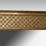 19thc. gilt over mantle mirror - Image 4