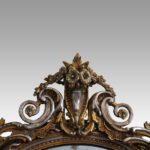 19thc. gilt and eglomise pier mirror - Image 9