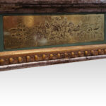 19thc. gilt and eglomise pier mirror - Image 8