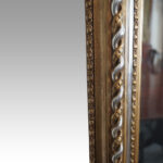 19thc. gilt and eglomise pier mirror - Image 4