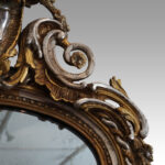 19thc. gilt and eglomise pier mirror - Image 3