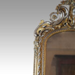 19thc. gilt and eglomise pier mirror - Image 2