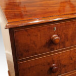 19thc. mahogany chest of drawers - Image 2