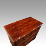 19thc. mahogany chest of drawers - Image 4
